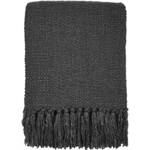 Wirfdecken Anthracite grey solid throw (NEW) - Malagoon - Modalova