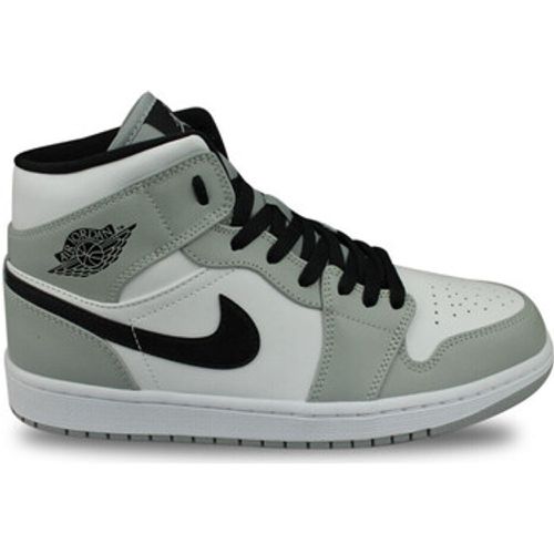 Sneaker Air Jordan 1 Mid Light Smoke Grey Gris - Nike - Modalova