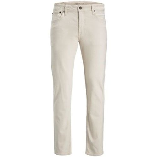 Slim Fit Jeans 12204316 MIKE-ECRU - jack & jones - Modalova
