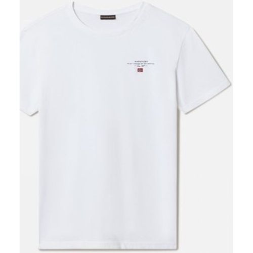 T-Shirts & Poloshirts SELBAS NP0A4GBQ-002 BRIGHT WHITE - Napapijri - Modalova