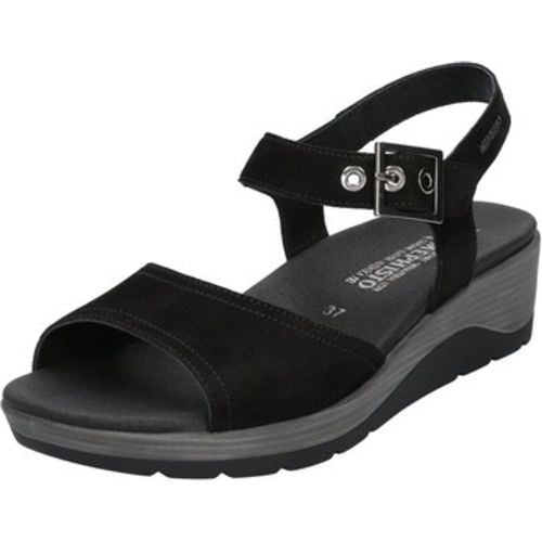 Sandalen Sandaletten CAROLYNE VELCALF PREMIUM 12200 BLACK - mephisto - Modalova