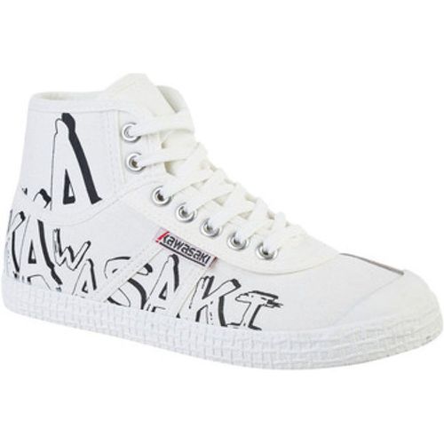Sneaker Graffiti Canvas Boot K202415 1002 White - Kawasaki - Modalova