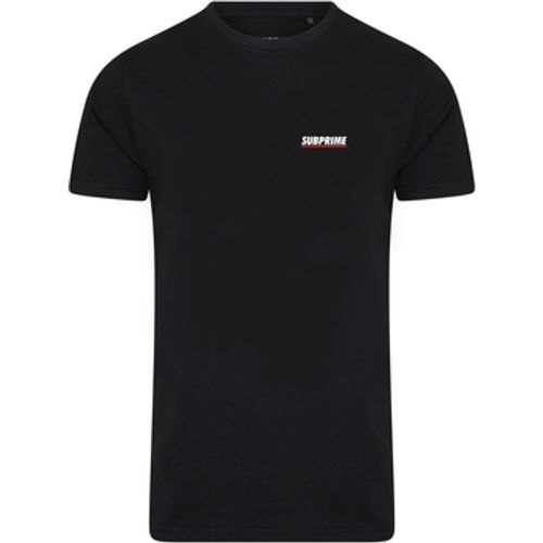 T-Shirt Shirt Chest Logo Black - Subprime - Modalova