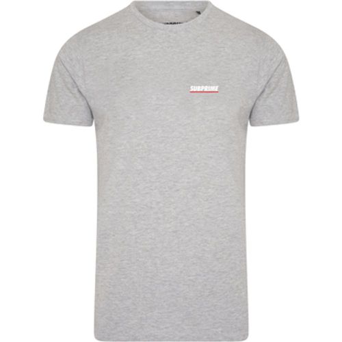 T-Shirt Shirt Chest Logo Grey - Subprime - Modalova