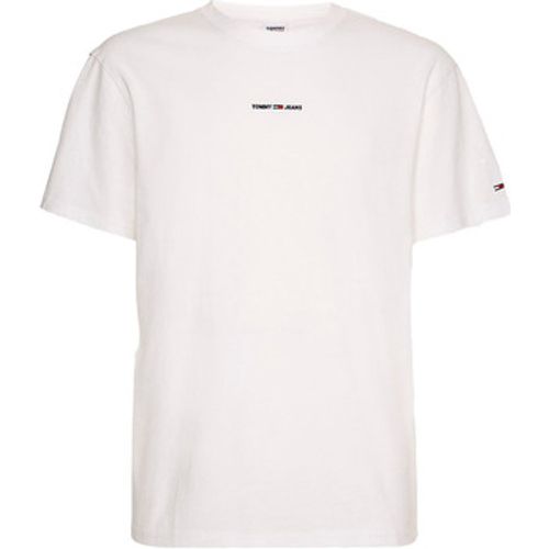 T-Shirt Logo teint avec des pigments - Tommy Jeans - Modalova
