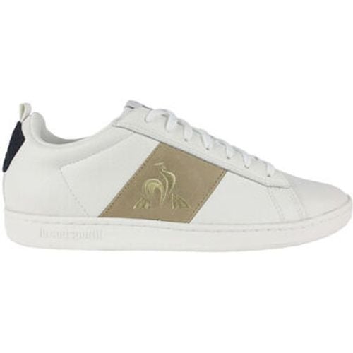 Sneaker COURTCLASSIC BBR OPTICAL WHITE/TAN - Le Coq Sportif - Modalova