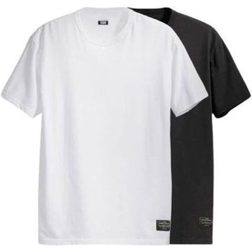 T-Shirts & Poloshirts 19452 0001 SKATE 2 PACK-1 WHITE, 1 BLACK - Levis - Modalova