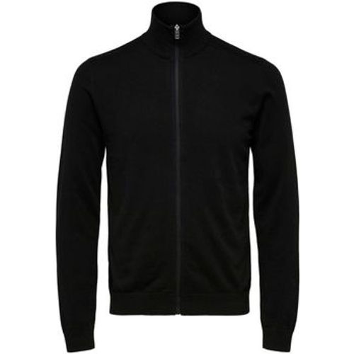 Pullover 16074688 BERG FULL ZIP-BLACK - Selected - Modalova