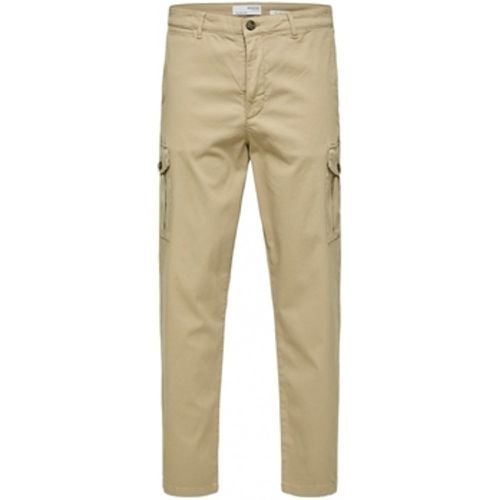 Hosen Slim Tapered Wick 172 Cargo Pants - Chinchilla - Selected - Modalova