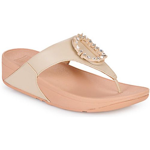 Sandalen LULU CRYSTAL-CIRCLET LEATHER TOE-POST SANDALS - FitFlop - Modalova