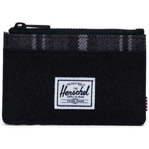 Geldbeutel Oscar RFID Black/Grayscale Plaid - Herschel - Modalova