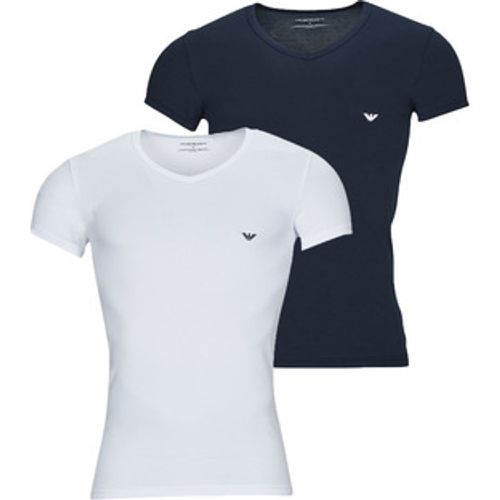 T-Shirt V NECK T-SHIRT SLIM FIT PACK X2 - Emporio Armani - Modalova