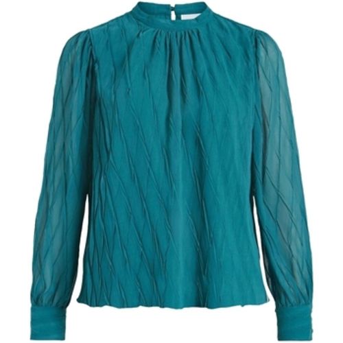 Blusen Top Keladi L/S - Shaded Spruce - Vila - Modalova