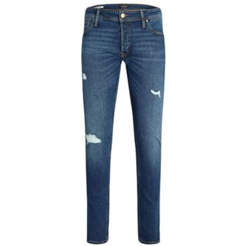 Slim Fit Jeans 12217974 GLEEN-DARK BLUE DENIM - jack & jones - Modalova