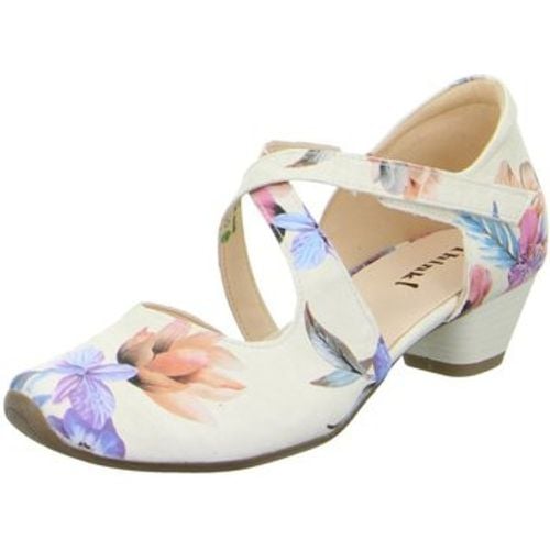 Pumps Aida Riemchen weiß e Blumen 3-000209-9000 - Think - Modalova