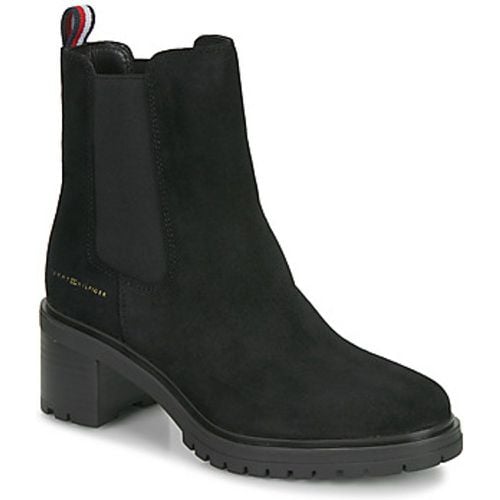 Damenstiefel ESSENTIAL MIDHEEL SUEDE BOOTIE - Tommy Hilfiger - Modalova