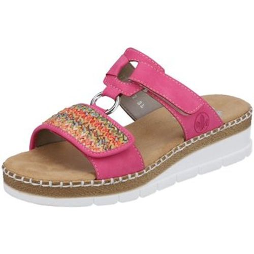 Clogs Pantoletten Pink Multi V1247-31 31 - Rieker - Modalova