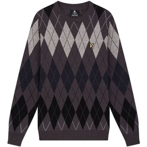 Pullover KN1721V BRITISH ARGYLE-W63 GUNMETAL - Lyle & Scott - Modalova