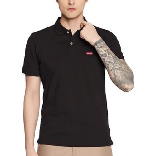 Guess Poloshirt Red logo classic - Guess - Modalova