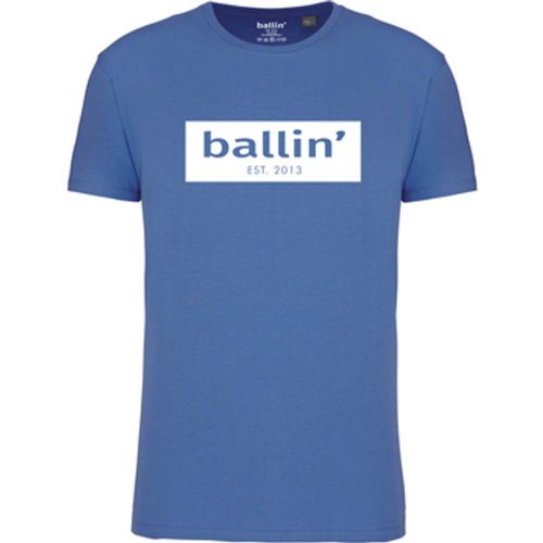 T-Shirt Cut Out Logo Shirt - Ballin Est. 2013 - Modalova
