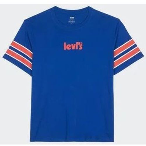 T-Shirts & Poloshirts 16143 0767 - RELAXED FIT TEE-STRIPE MAZARINE BLUE - Levis - Modalova