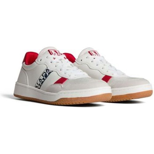 Sneaker NP0A4HL3 COURTIS01-K071 WHITE/RED - Napapijri - Modalova