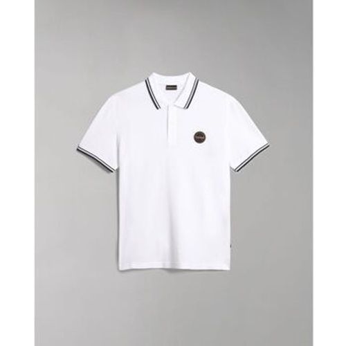 T-Shirts & Poloshirts E-MACAS NP0A4H5Z-002 BRIGHT WHITE - Napapijri - Modalova