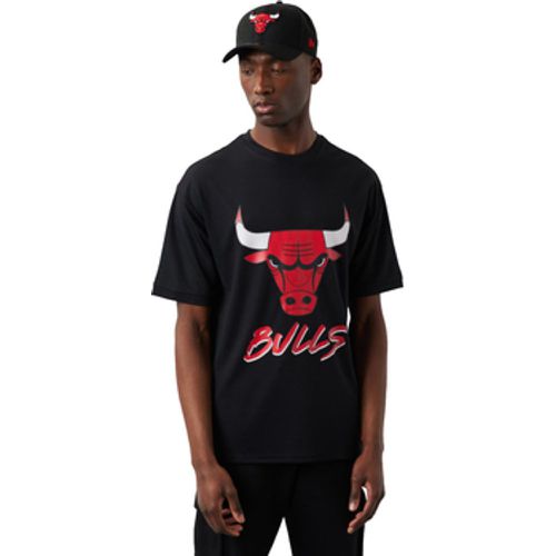 T-Shirt NBA Chicago Bulls Script Mesh Tee - New-Era - Modalova