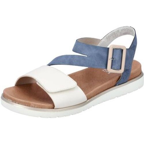 Sandalen Sandaletten Blau-Beige V5060-10 10 - Rieker - Modalova