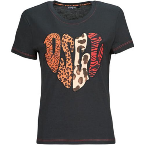 Desigual T-Shirt HEART - Desigual - Modalova