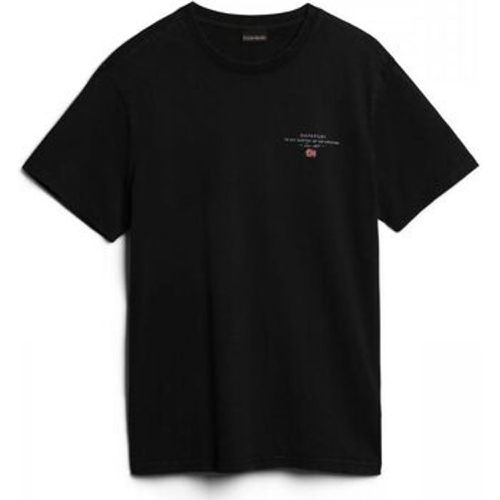 T-Shirts & Poloshirts SELBAS NP0A4GBQ-041 BLACK - Napapijri - Modalova