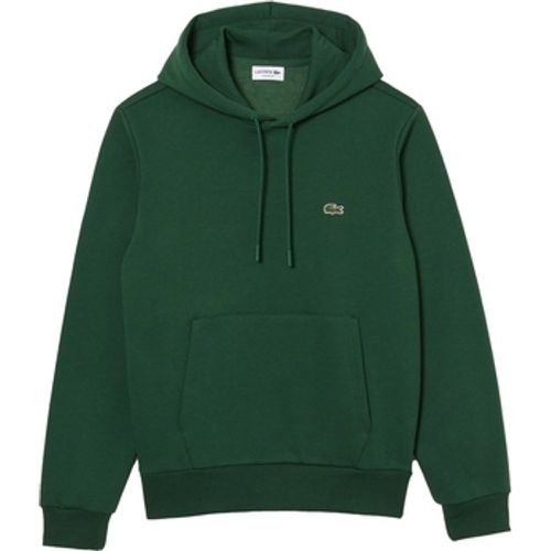Sweatshirt Organic Brushed Cotton Hoodie - Vert - Lacoste - Modalova