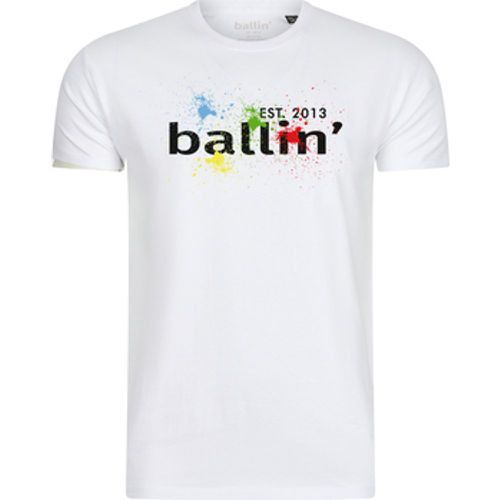 T-Shirt Paint Splatter Tee - Ballin Est. 2013 - Modalova