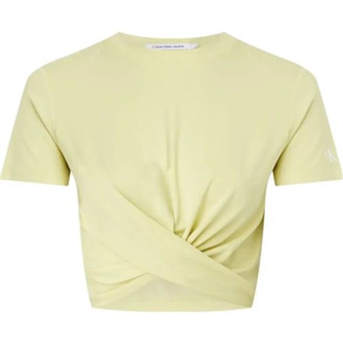 T-Shirt Twisted cropped - Calvin Klein Jeans - Modalova
