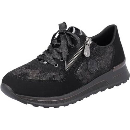 Halbschuhe Schnuerschuhe meltalic black N1411-90 - Rieker - Modalova