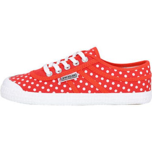 Sneaker Polka Canvas Shoe 5030 Cherry Tomato - Kawasaki - Modalova