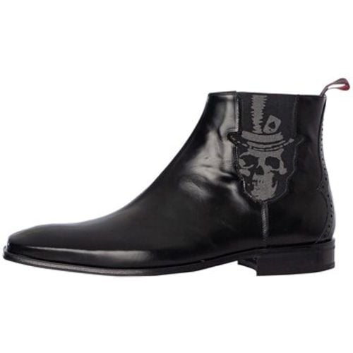 Herrenstiefel Totenkopf-Chelsea-Stiefel aus poliertem Leder - Jeffery-West - Modalova