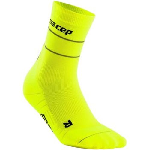 Socken Sport Run reflective mid-cut socks women neon yellow WP4CZ-687 - CEP - Modalova