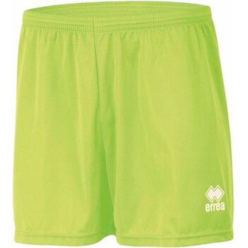 Shorts Pantaloni Corti New Skin Panta Verde Fluo - Errea - Modalova