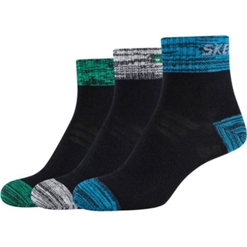 Socken 3PPK Boys Mesh Ventilation Quarter Socks - Skechers - Modalova