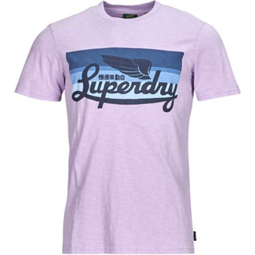 T-Shirt CALI STRIPED LOGO T SHIRT - Superdry - Modalova