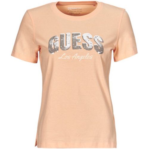 Guess T-Shirt SEQUINS LOGO TEE - Guess - Modalova