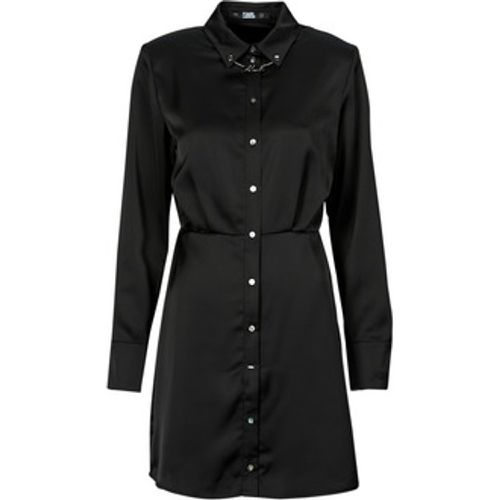 Kurze Kleider karl charm satin shirt dress - Karl Lagerfeld - Modalova