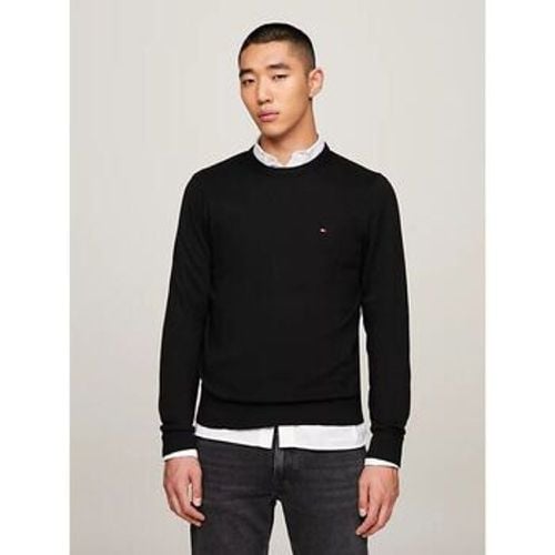 Pullover MW0MW28046 PIMA ORG CTN CASHMER-BDS BLACK - Tommy Hilfiger - Modalova