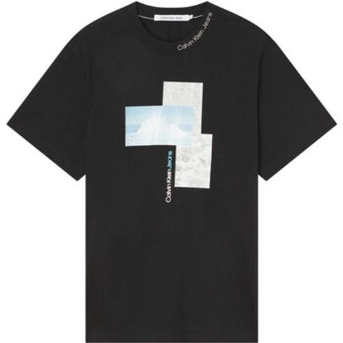 T-Shirts & Poloshirts Splash Photoprint Te - Calvin Klein Jeans - Modalova