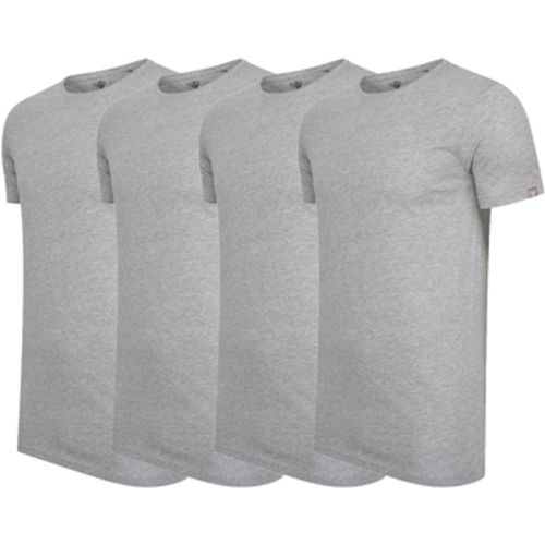 Cappuccino Italia T-Shirt 4-Pack T-shirts Grau In Herrengrößen erhältlich. EU XXL. Jetzt 4-Pack T-shirts von Cappuccino Italia auf Spartoo.de versa - 26957189H250 - Modalova