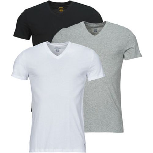 T-Shirt S / S V-NECK-3 PACK-V-NECK UNDERSHIRT - Polo Ralph Lauren - Modalova