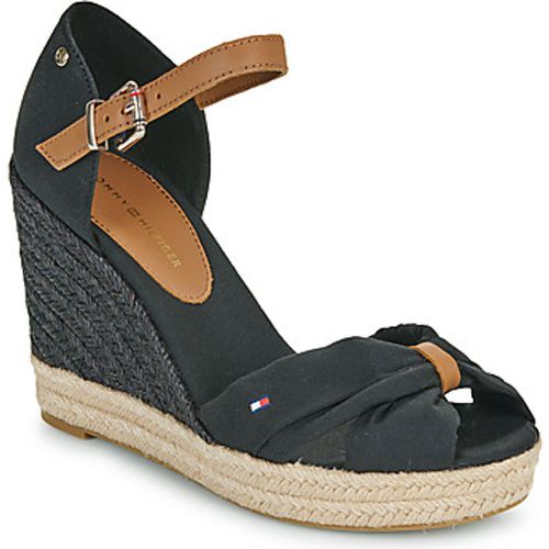 Espadrilles BASIC OPEN TOE HIGH WEDGE - Tommy Hilfiger - Modalova