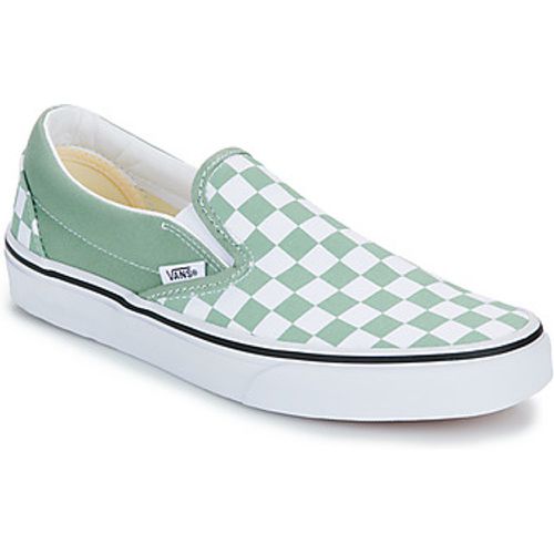 Herrenschuhe Classic Slip-On COLOR THEORY CHECKERBOARD ICEBERG GREEN - Vans - Modalova