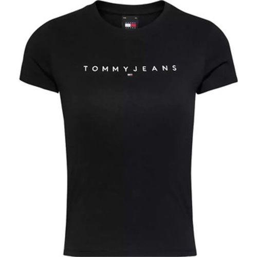 Tommy Jeans T-Shirt Linear W - Tommy Jeans - Modalova